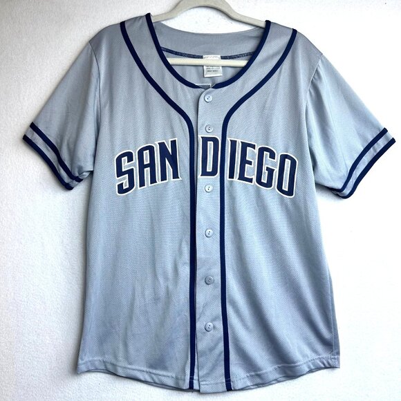 San Diego Padres Gray #16 Street Adult Size Small Jersey Baseball MLB - Picture 1 of 12